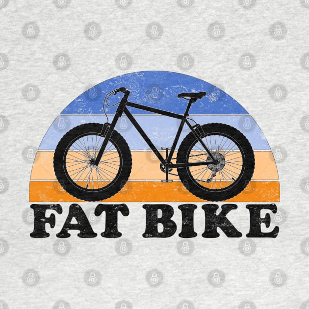 Fat Tire Bike Vintage Colors by TheWanderingFools